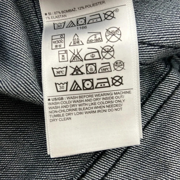 NWT Gap 1969 Dark Wash Always Skinny Size 24 Zipper Ankle Jean - Picture 12 of 12